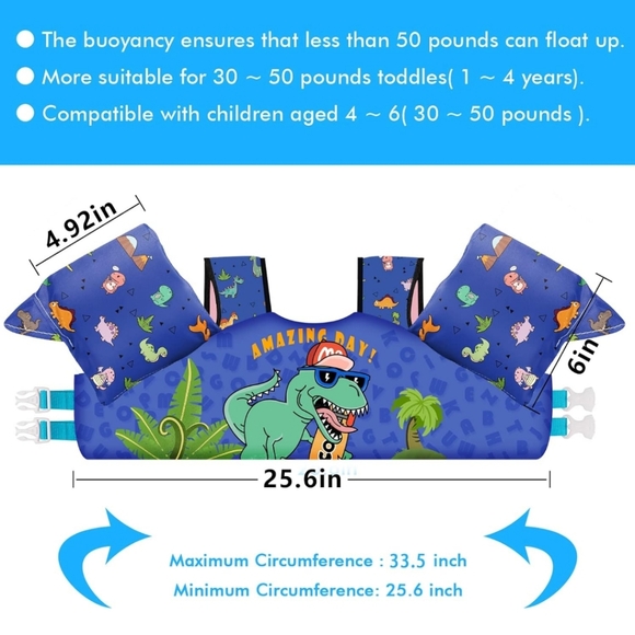 Chriffer Brand Swim Vest- New and Never Opened - Picture 4 of 9